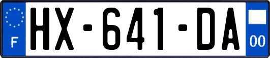 HX-641-DA