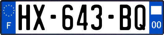 HX-643-BQ