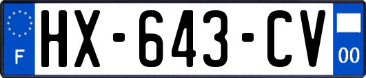HX-643-CV