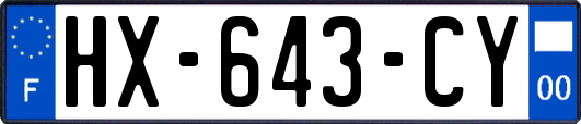 HX-643-CY