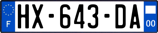 HX-643-DA