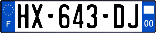 HX-643-DJ