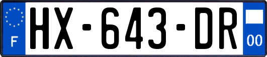 HX-643-DR