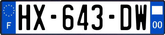 HX-643-DW