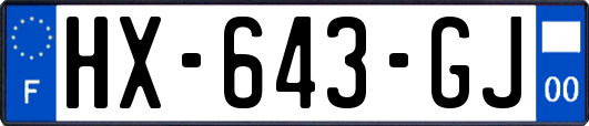 HX-643-GJ