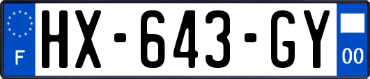 HX-643-GY