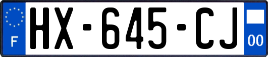 HX-645-CJ