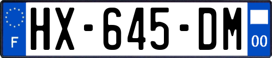 HX-645-DM