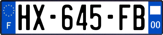 HX-645-FB