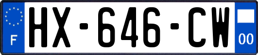 HX-646-CW