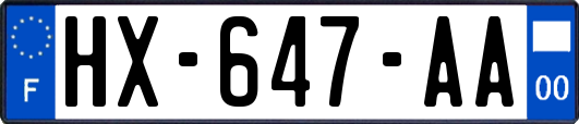 HX-647-AA