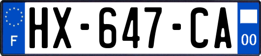 HX-647-CA