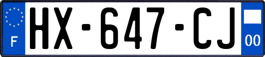 HX-647-CJ