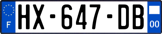 HX-647-DB