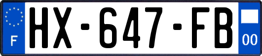 HX-647-FB