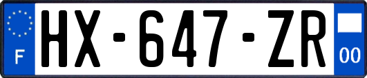 HX-647-ZR