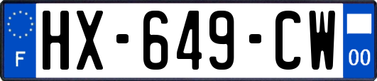 HX-649-CW