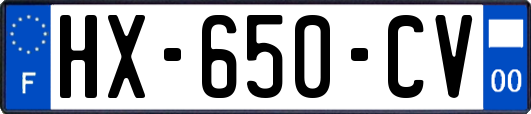 HX-650-CV