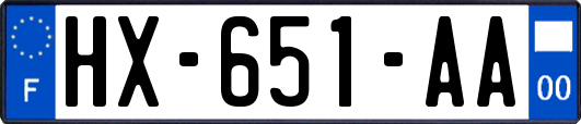 HX-651-AA