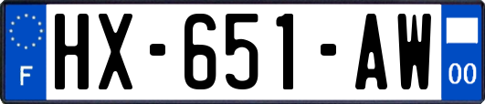 HX-651-AW
