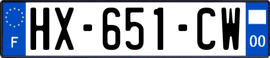 HX-651-CW
