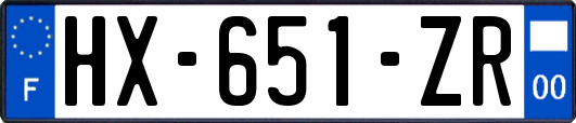 HX-651-ZR