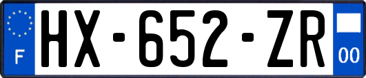 HX-652-ZR