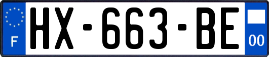 HX-663-BE