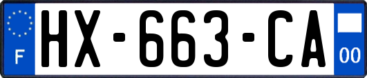 HX-663-CA