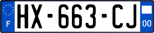 HX-663-CJ