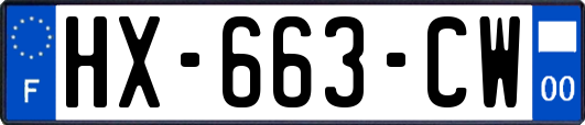 HX-663-CW