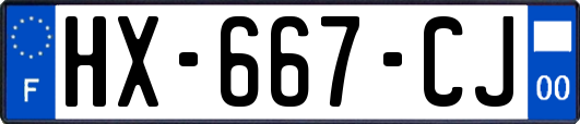 HX-667-CJ