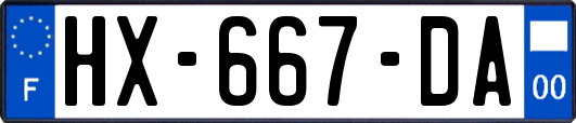 HX-667-DA