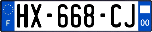 HX-668-CJ