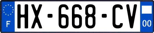 HX-668-CV