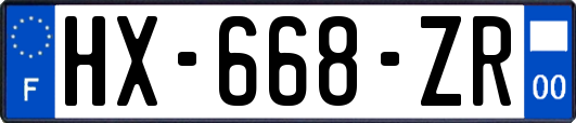 HX-668-ZR