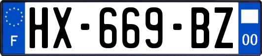 HX-669-BZ