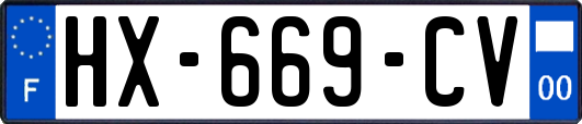 HX-669-CV