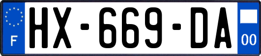 HX-669-DA