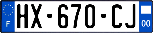 HX-670-CJ