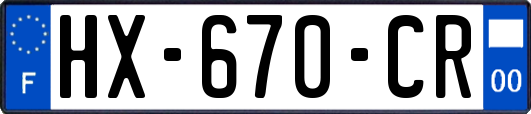 HX-670-CR