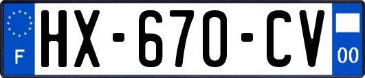 HX-670-CV