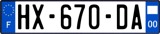 HX-670-DA