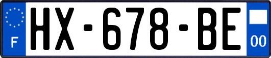 HX-678-BE