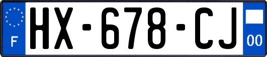 HX-678-CJ