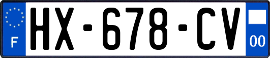 HX-678-CV