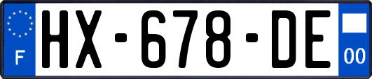 HX-678-DE