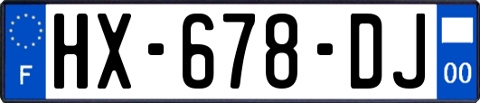 HX-678-DJ