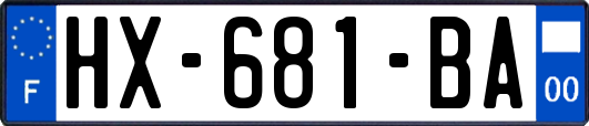 HX-681-BA