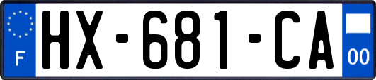 HX-681-CA